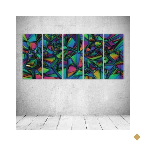 Quadro Decorativo - Modern - Composto de 5 Quadros