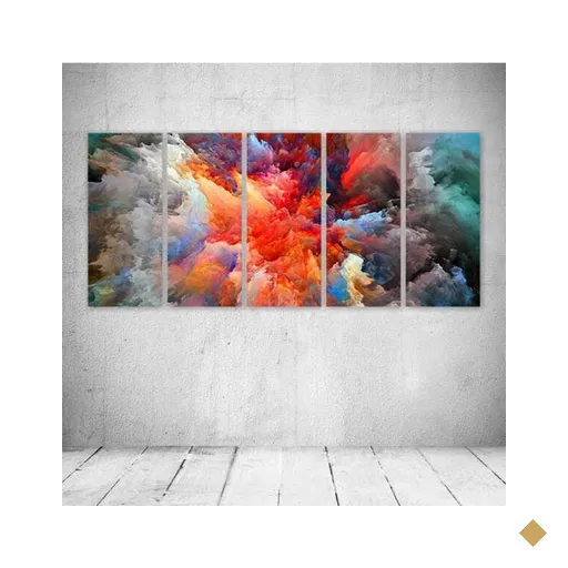 Quadro Decorativo - Request For Higher Res - Composto de 5 Quadros