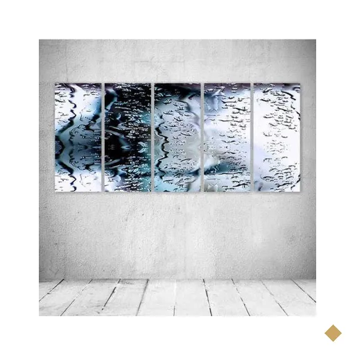 Quadro Decorativo - Woman566 - Composto de 5 Quadros