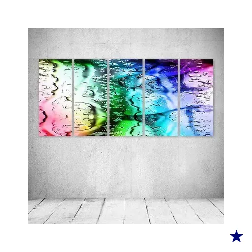 Quadro Decorativo - Woman568 - Composto de 5 Quadros