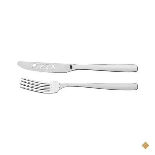 Jogo para Pizza Tramontina Amazonas em Aço Inox 2 Peças