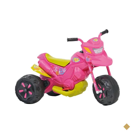 Moto Elétrica Bandeirante XT3 6V Marchas Frente e Ré Velocidade 3,5 Km/h