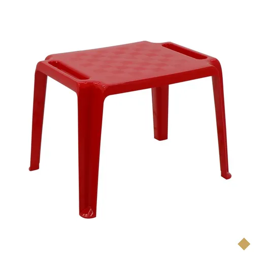 Mesa Infantil Tramontina Dona Chica em Polipropileno Vermelho