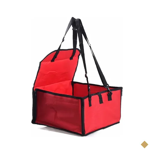 Assento Cadeirinha Pet para Carro Matelassado 45x45x55