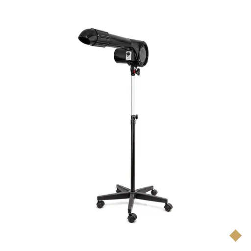 Secador Profissional de Pedestal Minag Preto 3 Temperaturas 127V