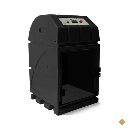 Máquina Compacta de Secar Animais Minag Preta 220V