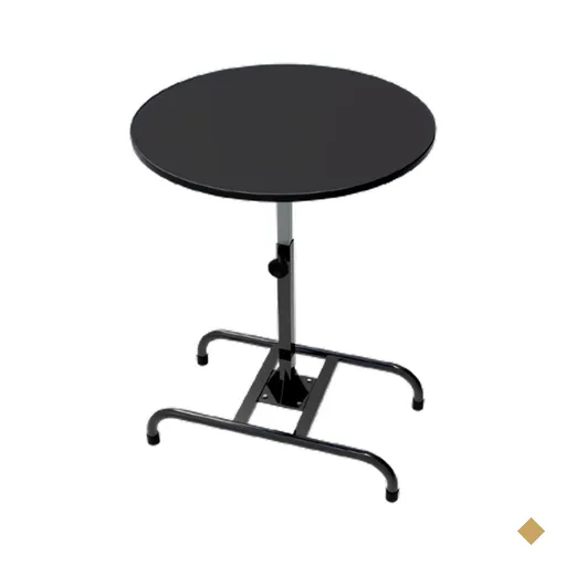 Mesa para Tosa Redonda Minag Preta