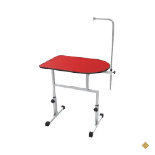 Mesa para Tosa Móvel Minag Vermelha com Girafa