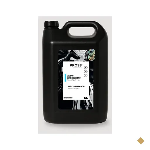 Shampoo Neutralizador de Odores Profissional Pross para Cães e Gatos 5 Litros