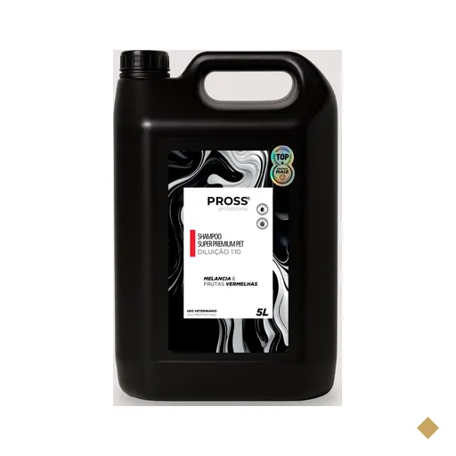 Shampoo Profissional Melancia e Frutas Vermelhas Pross para Cães e Gatos 5…