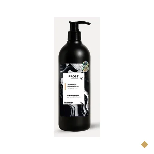 Condicionador Ultra Hidratante Profissional Pross para Cães e Gatos 1 Litro