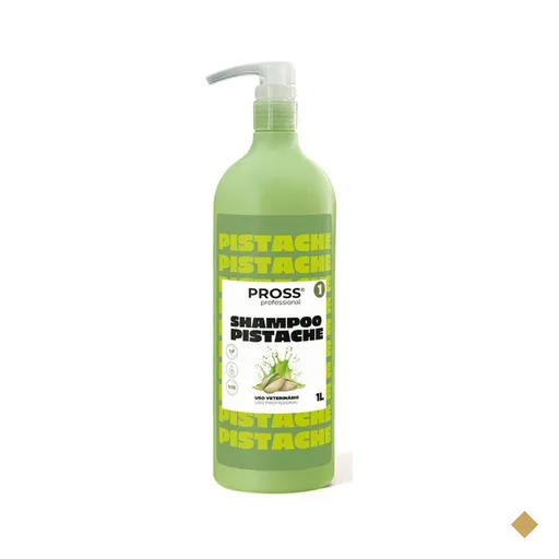 Shampoo Profissional de Pistache Pross para Cães e Gatos 1 Litro Diluição…