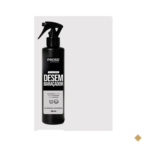 Fluido Desembaraçador Profissional Pross para Cães e Gatos 300 ml