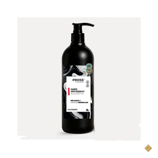 Shampoo Profissional Melancia e Frutas Vermelhas Pross para Cães e Gatos 1…