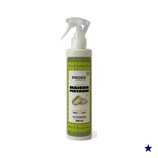 Perfume Maison de Pistache Profissional Pross para Cães e Gatos 300 ml