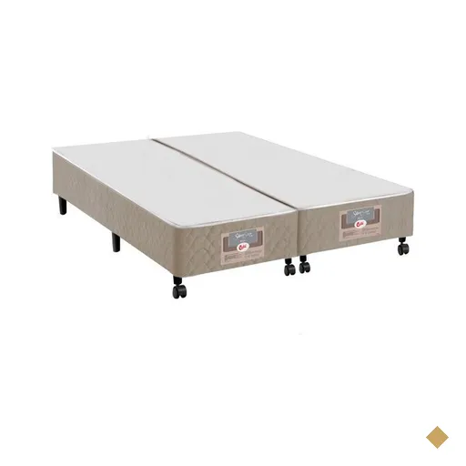 Base para Cama Box Casal King Size Castor Silver Star Air Híbrido - 193x203