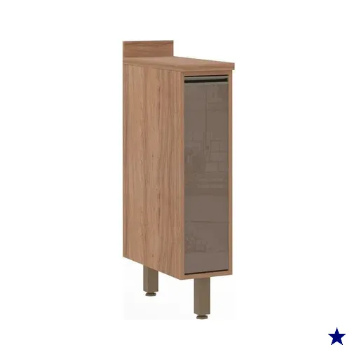 Balcão 20cm Luciane Yara, 1 Porta, MDP - 1300
