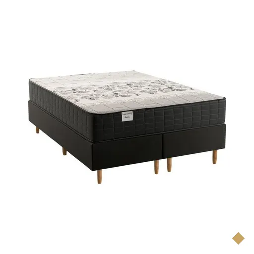 Conjunto Cama Box Queen de Molas Kappesberg Áustria 158x198 - CBCOL-089