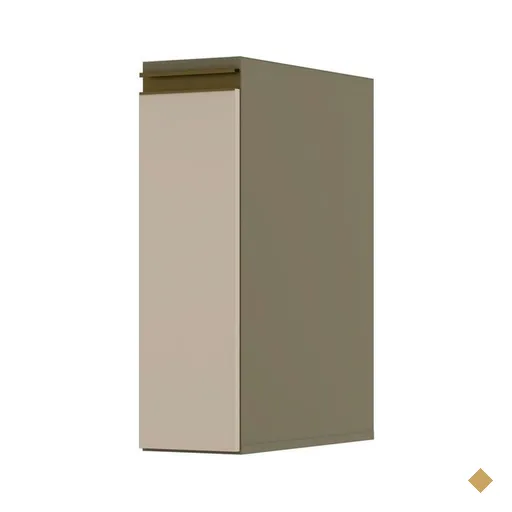 Balcão 20cm em MDF Porta Condimentos Henn Connect, 1 Gaveta - C60