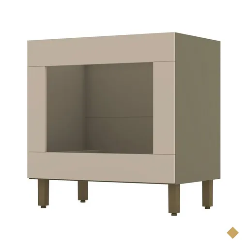 Balcão em MDF para Forno de Embutir Henn Connect 80cm - C85