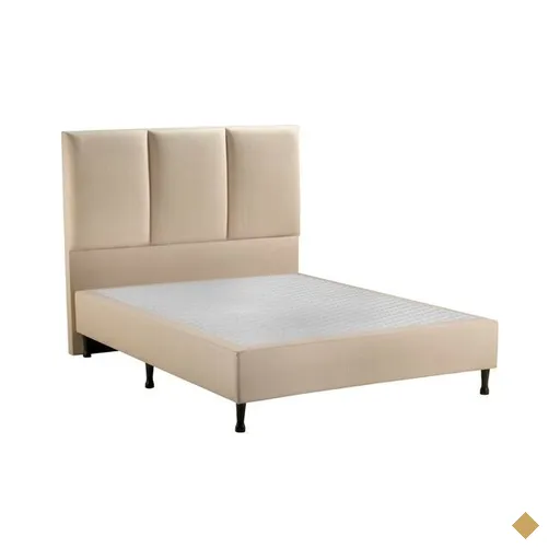 Base Cama Box Solteiro e Cabeceira S. Design Monreale para Colchão de 88cm…