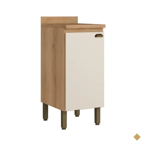 Balcão 1 Porta com Tampo 40 cm THB Finesse