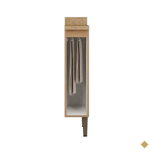 Balcão Toalheiro 20 cm Com Tampo THB Finesse