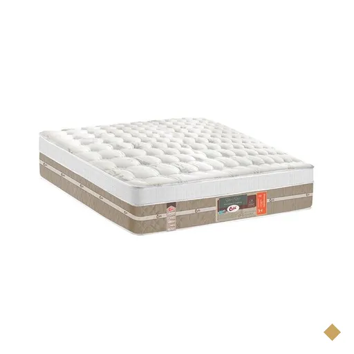 Colchão Meio Casal de Molas Pocket Castor Silver Star Air Híbrido - 128x188
