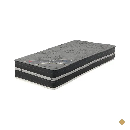 Colchão de Molas Solteiro Castor Milano 88x188 Exclusivo Colombo