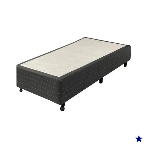 Base para Cama Box Solteiro Castor Milano 88x188 Exclusivo Colombo