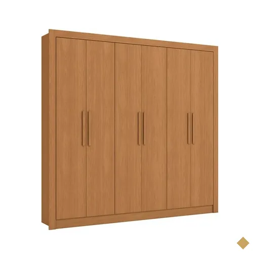 Guarda-Roupa 6 Portas 2 Gavetas Kappesberg - M569