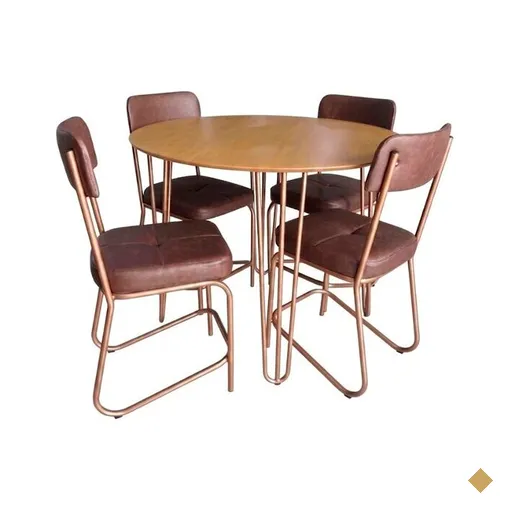 Conjunto Mesa com 4 Cadeiras Artefamol Versalhes