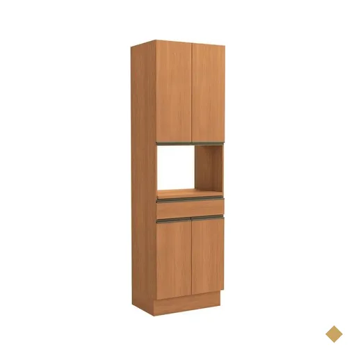 Torre Simples 70 cm 4 Portas 1 Gaveta Kappesberg Maxxi - G751