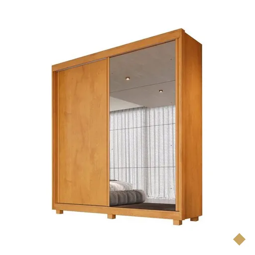 Guarda-Roupa Mademarcs Supreme, 2 Portas, 3 Gavetas