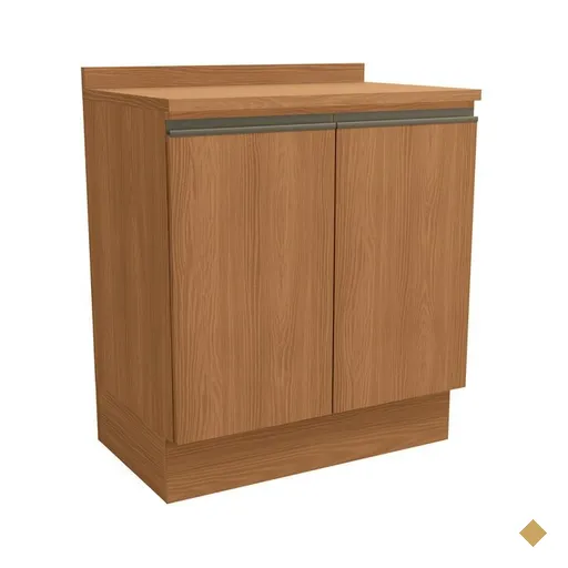 Balcão 2 Portas 80 cm com Tampo Kappesberg Maxxi - CB334
