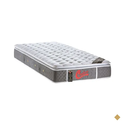 Colchão Castor Solteiro Super Luxo Light Stress One Face Pocket 100x200x27cm