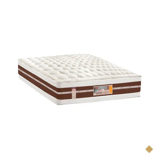 Colchão Castor Queen Silver Star Air Double Face Híbrido 158x198x34cm