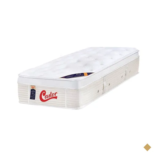 Colchão Castor Solteiro Vitagel Euro One Face Pocket 96x203x32cm