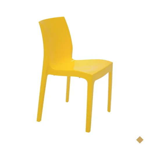 Cadeira Tramontina Alice Polida em Polipropileno Amarelo