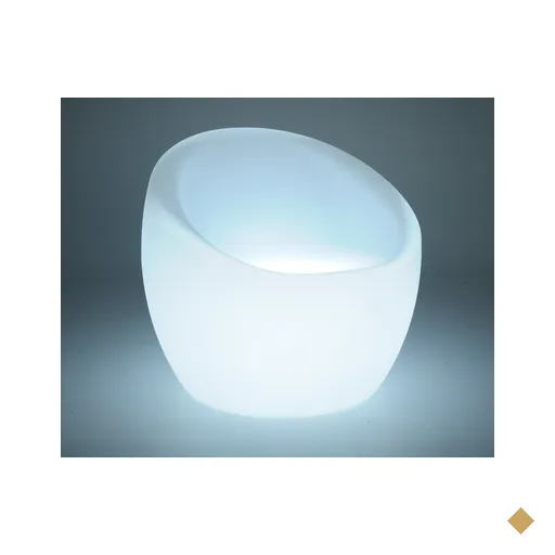 Poltrona Tramontina Oca Lumiere com Lâmpada Led em Polietileno