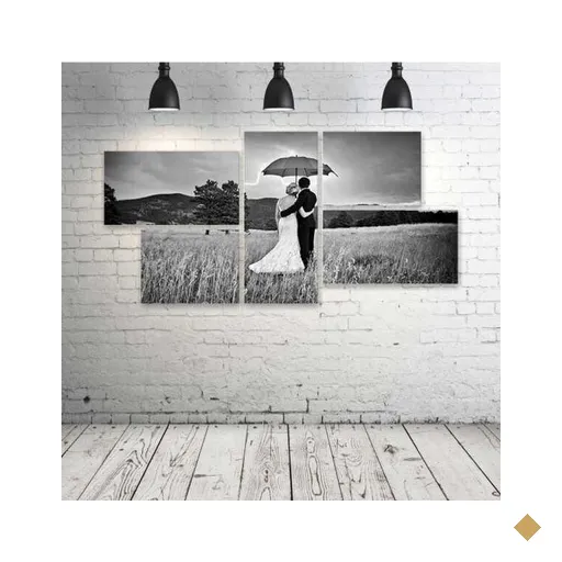 Quadro Decorativo - Love-Couple - Composto de 5 Quadros