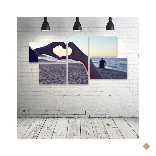 Quadro Decorativo - Love-Mar - Composto de 5 Quadros