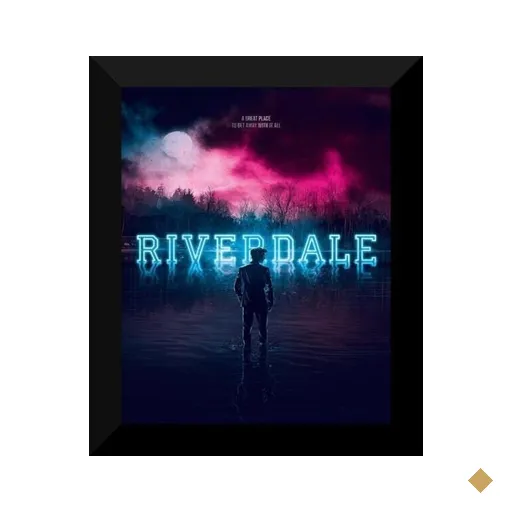 Quadros Série Riverdale 2 Und. 25X30Cm Com Vidro Sa2