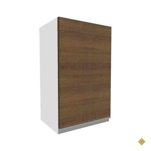 Armário De Cozinha Aéreo 100% MDF 40 cm Porta Branco Brilho Acordes Madesa