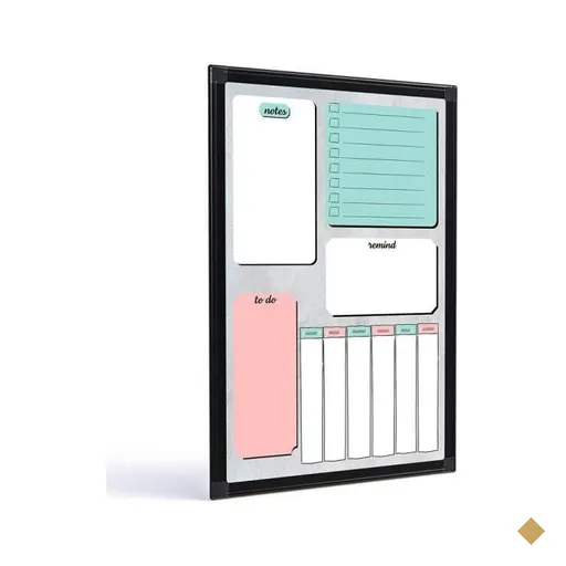 Quadro Para Planejamento Planner Color 60 X 40 Cm