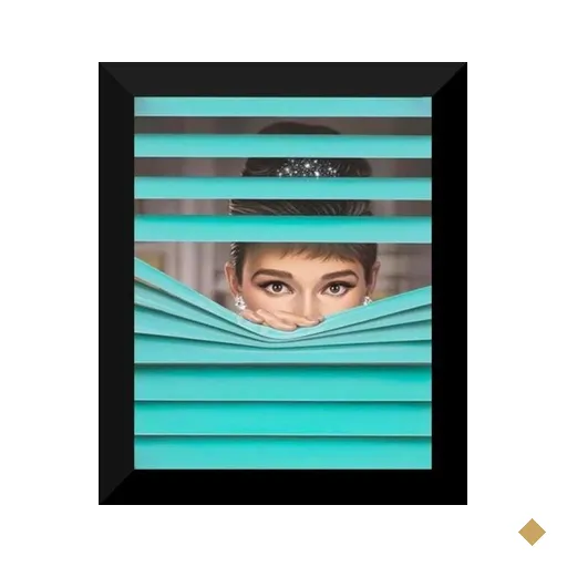 Quadro Salão De Beleza E Cabeleireira 25X30Cm Com Vidro Sa11
