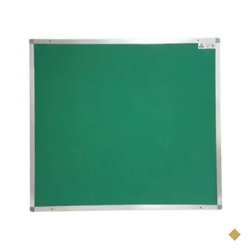 Quadro Aviso Feltro Acrílico 40X30 Cm Verde Moldelo W Mill