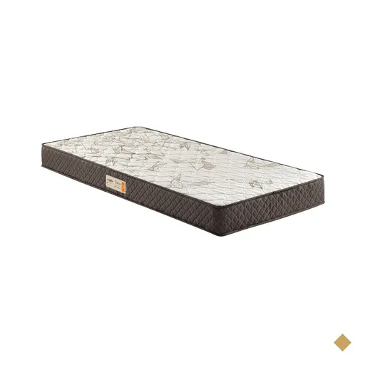 Colchão Solteiro Ecoflex Ecoline D-23 78x188x14 cm com Tecido Bordado em Malha