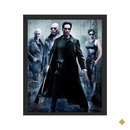 Quadro Decorativo Matrix Filme