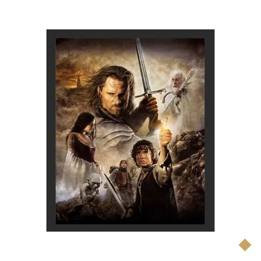 Quadro Decorativo Senhor dos Aneis